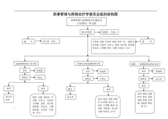 药事部是什么（药事组织结构图）-图1